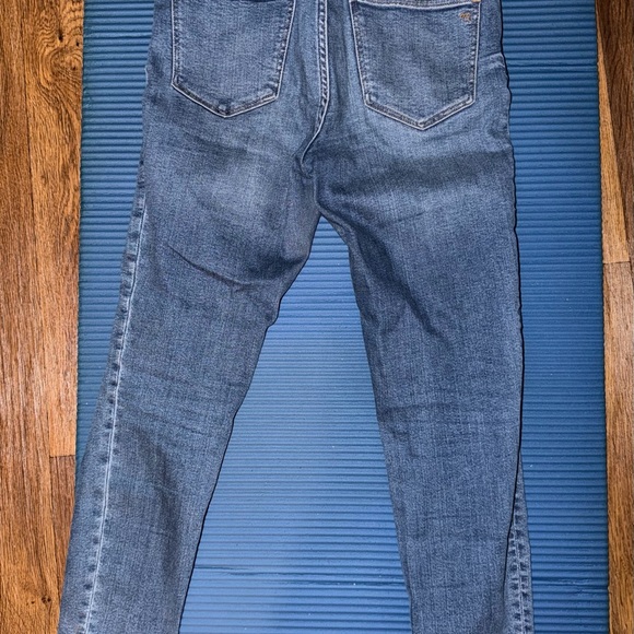 NWOT Madewell Skinny High-Rise Button-Fly Jeans in Blue Wash - Picture 4 of 4